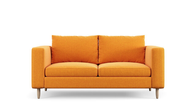 Orange Sofa